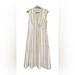 Calvin Klein Multicolor Striped Dress